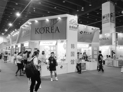 中國義烏進(jìn)口商品博覽會開幕 日韓館人氣爆棚(圖1) 360多家韓國企業(yè)