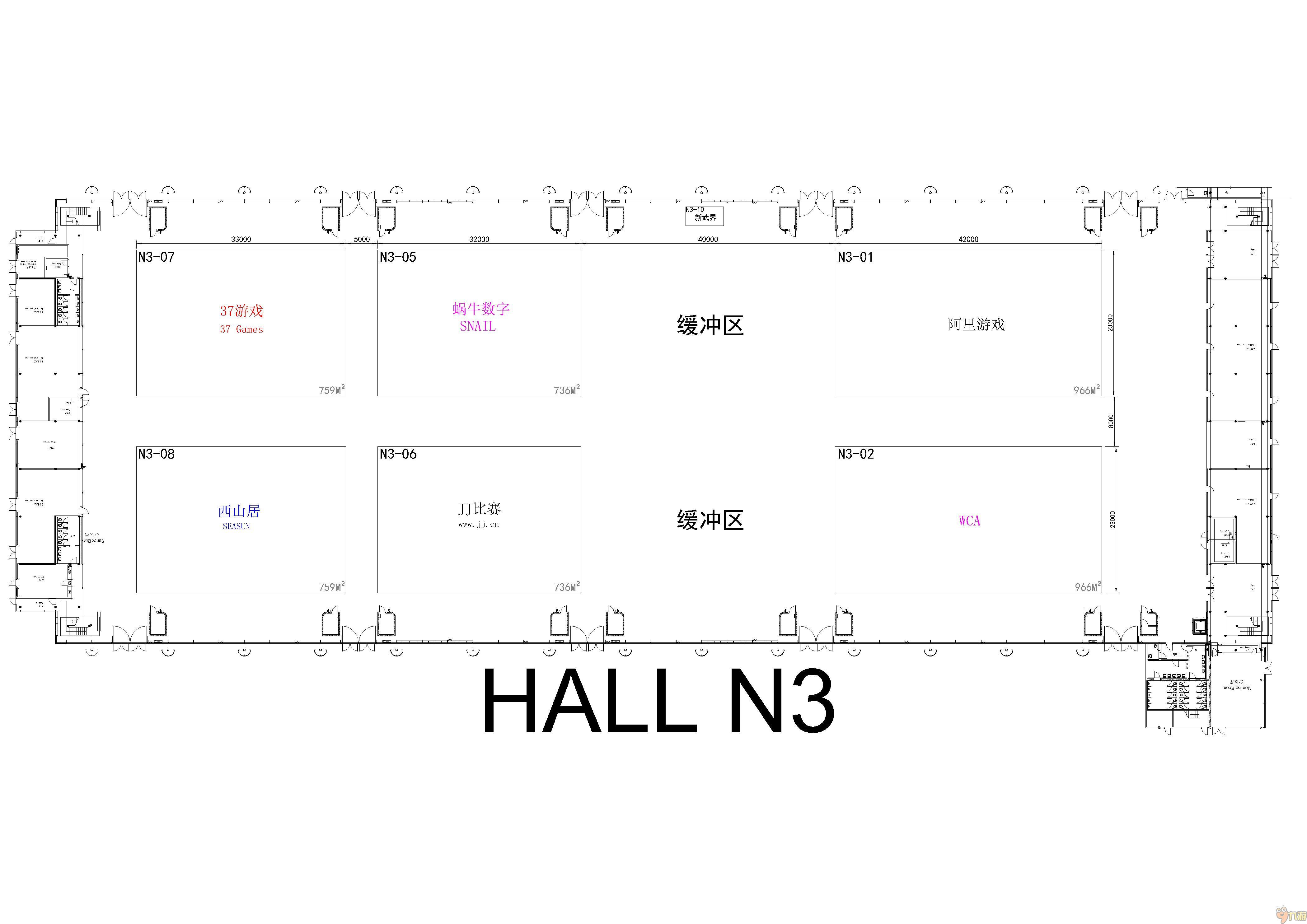 參展指南,2016ChinaJoy展臺平面圖曝光(圖3) 參展指南,2016ChinaJoy展臺平面圖曝光(圖3)