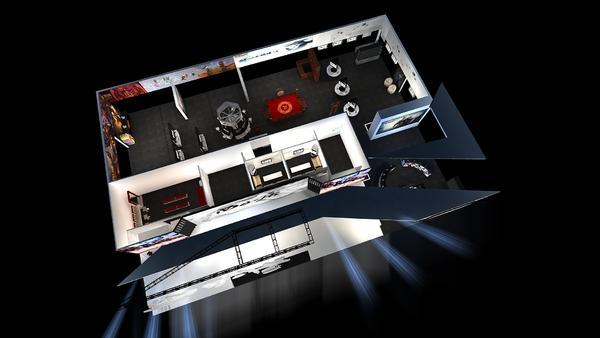 西山居2016CJ展臺設計圖曝光(圖3) 西山居2016CJ展臺設計圖曝光(圖3)