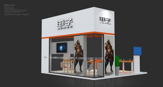 甲子網絡2016CJ展臺曝光 (圖3) 甲子網絡2016CJ展臺曝光 首度攜手游出展