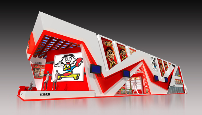 大型展臺設計應考量制作搭建的可行性(圖1) 大型展臺設計應考量制作搭建的可行性(圖1)