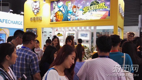 直擊2016ChinaJoy現場 咸魚游戲展臺人氣爆棚 游迅網www.yxdown.com