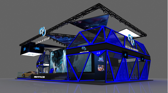 87870展臺(tái)設(shè)計(jì)神秘酷炫惹人遐想(圖2) 87870展臺(tái)設(shè)計(jì)照曝光 神秘酷炫惹人遐想