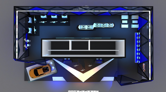 87870展臺(tái)設(shè)計(jì)神秘酷炫惹人遐想(圖5) 87870展臺(tái)設(shè)計(jì)照曝光 神秘酷炫惹人遐想