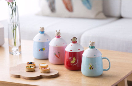 七大組團展區參加十月深圳禮品家居展(圖1) 創意陶瓷杯