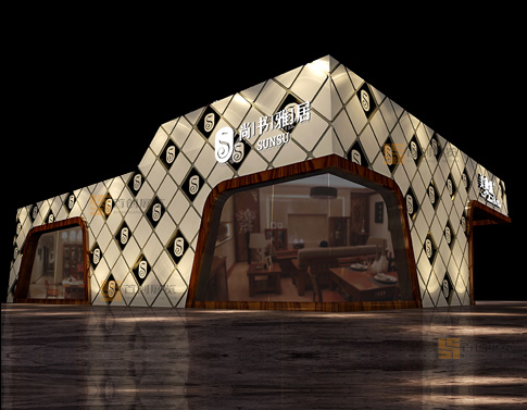 美迪雅 展臺(tái)裝修