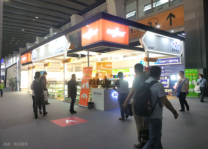 寶山光電源 廣州照明展覽設計搭建(圖1) 寶山光電源 廣州照明展覽設計搭建(圖1)