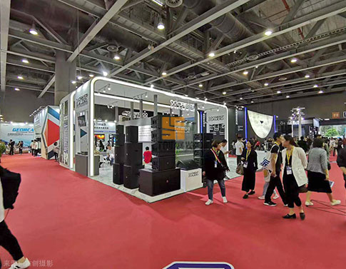 亞成電子 展臺設(shè)計方案