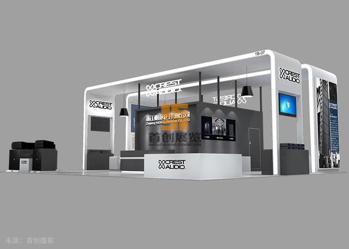 亞成電子 展臺設計方案(圖3) 亞成電子 展臺設計方案(圖3)