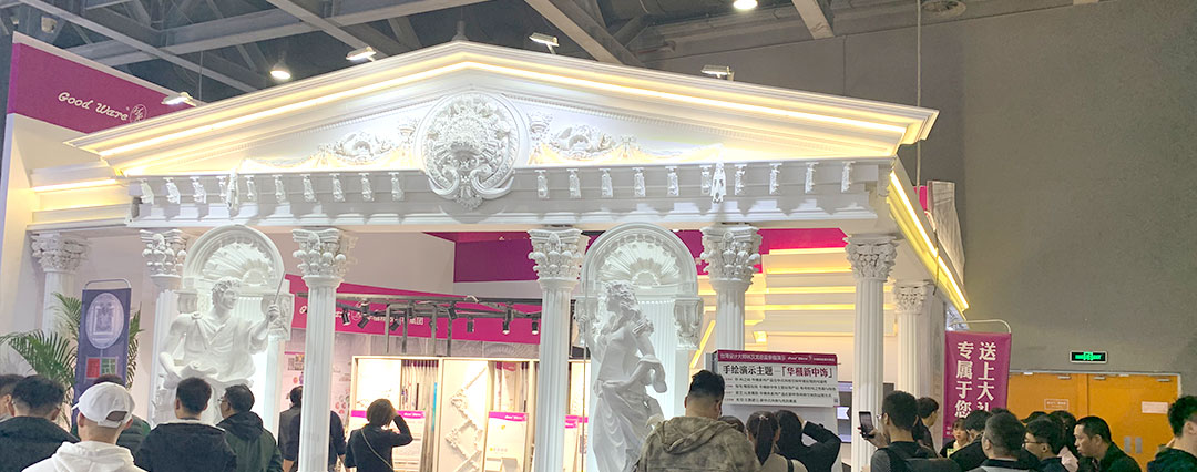 宮殿式展臺設(shè)計(jì)風(fēng)格(圖1)